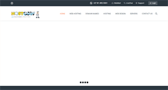 Desktop Screenshot of hostcow.co.za